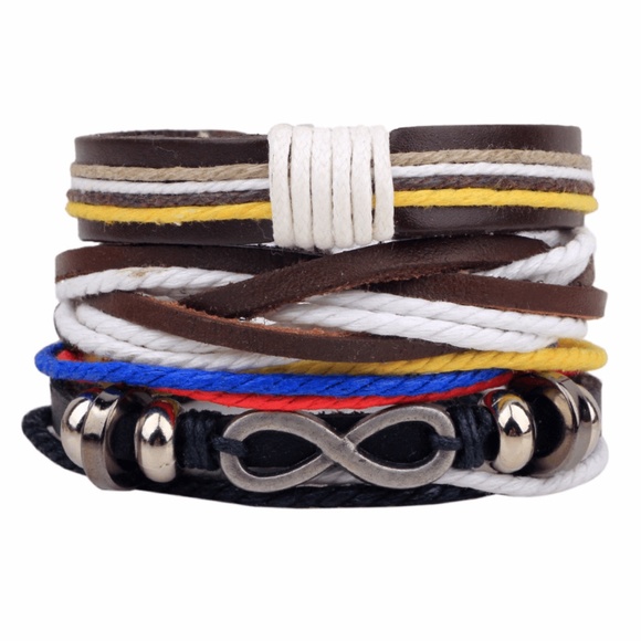 Jewelry - Nepal Circle MultiCord Colorful Bracelet